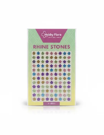 Set strasuri Hobby Flora, mix culori