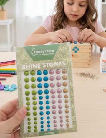 Set strasuri Hobby Flora, mix culori