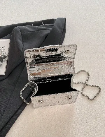 Geanta SHEIN, argintiu