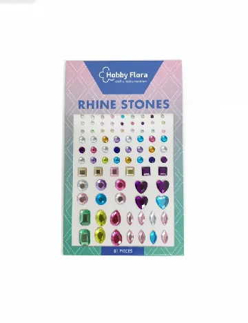 Set strasuri Hobby Flora, mix culori