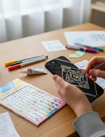 Set strasuri  Hobby Flora, mix culori