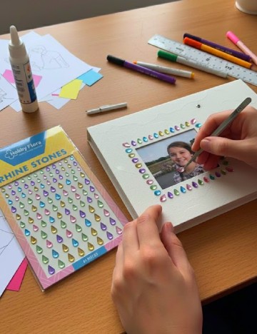 Set strasuri  Hobby Flora, mix culori