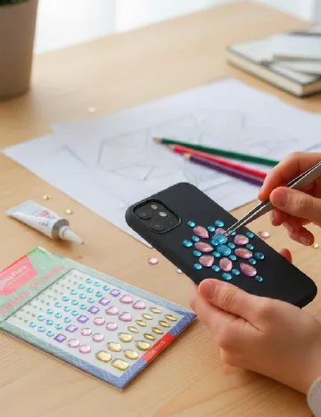 Set strasuri Hobby Flora, mix culori