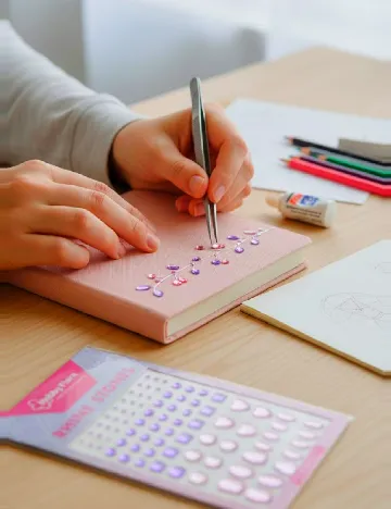 Set strasuri Hobby Flora, mix culori