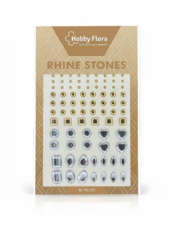 Set strasuri Hobby Flora, mix culori