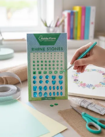 Set strasuri Hobby Flora, mix culori