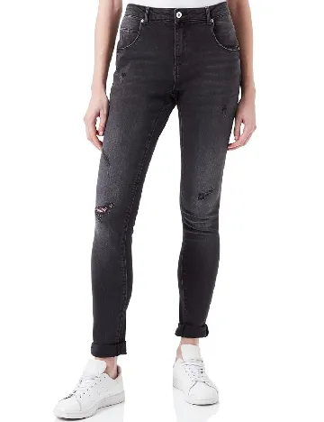 Blugi Only Carmakoma, negru