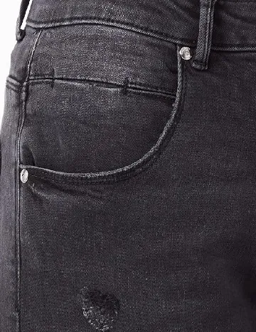 Blugi Only Carmakoma, negru