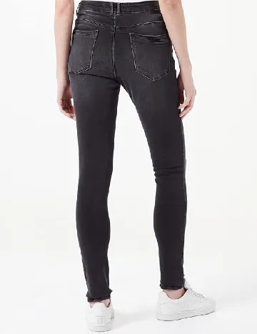 Blugi Only Carmakoma, negru