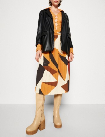 Fusta Jacqueline de Yong, mix culori