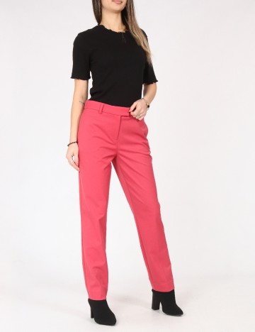 Pantaloni C&A, roz pudra inchis