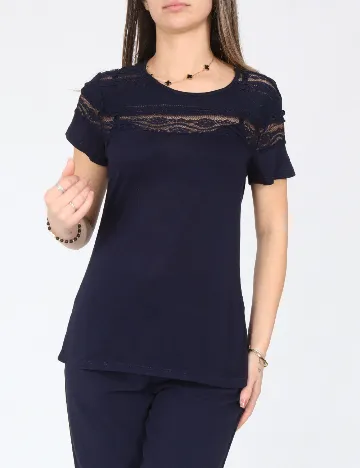 Tricou Only, bleumarin Albastru