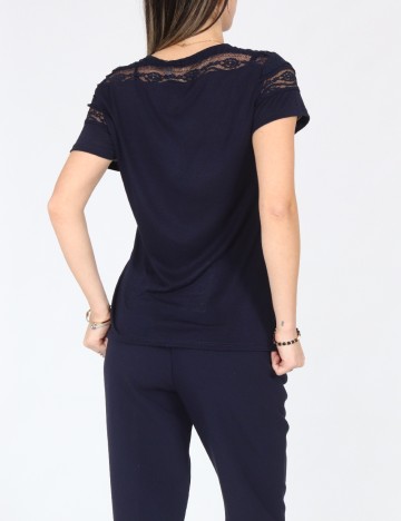 Tricou Only, bleumarin