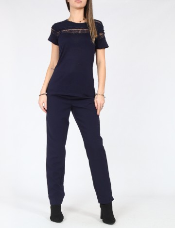 Tricou Only, bleumarin