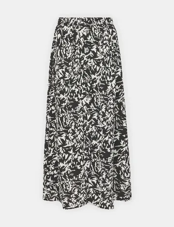 Fusta Only, negru/alb