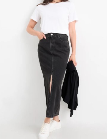 Fusta C&A, negru