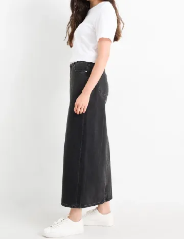 Fusta C&A, negru Negru