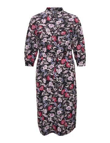 Rochie medie Only Carmakoma, mix culori