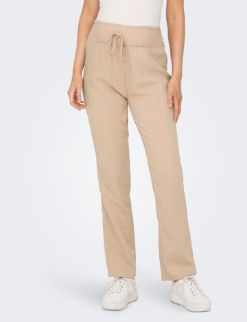 Pantaloni Only Maternity, bej