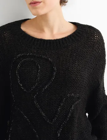 Pulover C&A, negru Negru