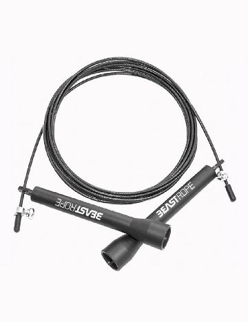 Coarda de sarit ajustabila Beast Gear, negru