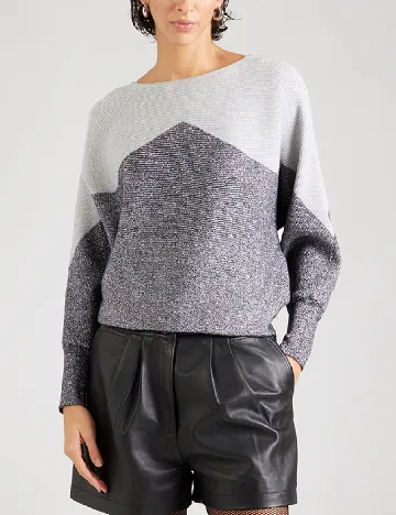 Bluza C&A, gri/alb Gri