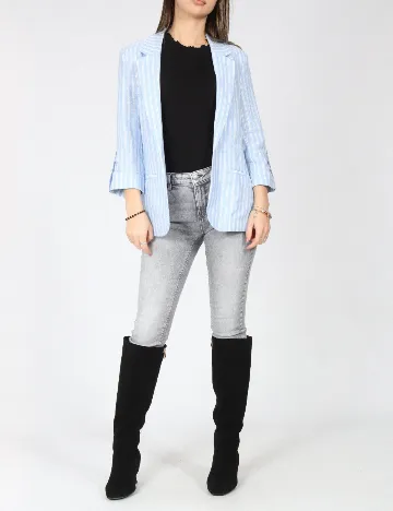 Blazer Only, bleu/alb