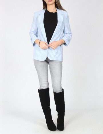 Blazer Only, bleu/alb