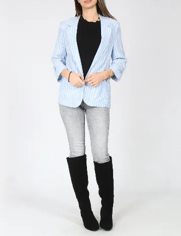 Blazer Only, bleu/alb