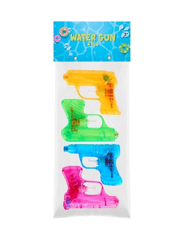 Set pistol cu apa 4 bucati ACTION, mix culori
