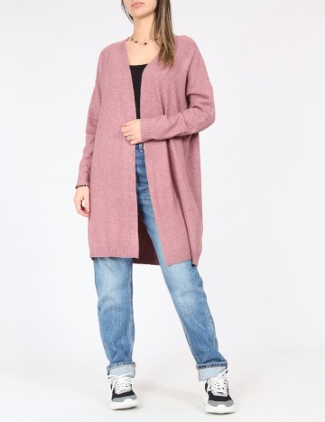 Cardigan Only, roz pudra