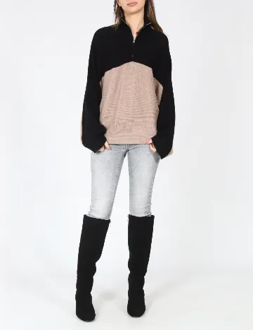 Bluza C&A, maro/negru Maro