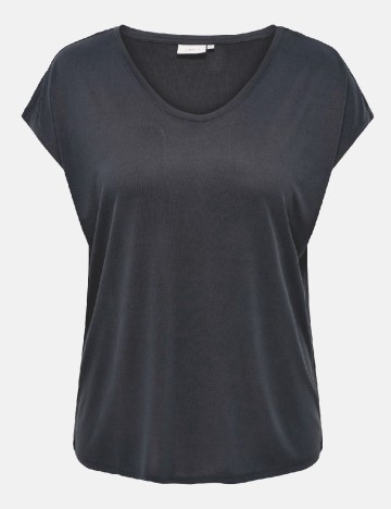 Tricou Only Carmakoma, gri inchis