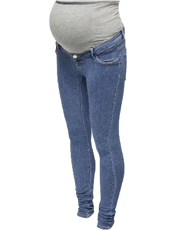 Blugi Only Maternity, albastru Albastru