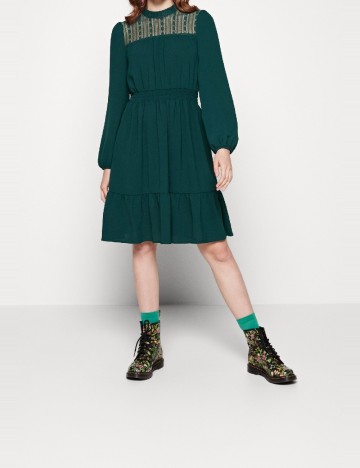 Rochie medie Only, verde