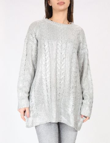 Pulover C&A, argintiu