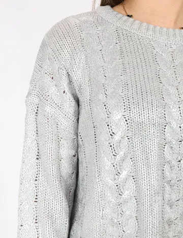 Pulover C&A, argintiu Gri