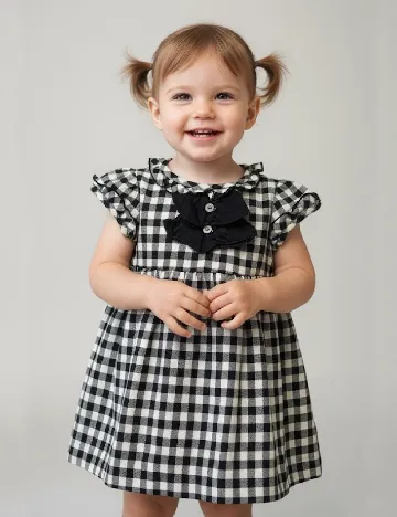 Rochie Zara, negru/crem Negru