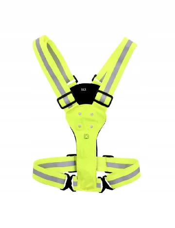 Vesta reflectorizanta cu iluminare LED Mascot, galben