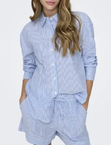 Camasa Jacqueline de Yong, albastru