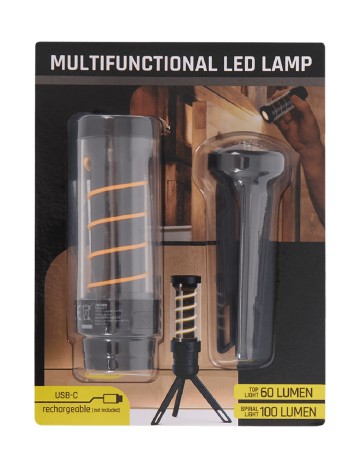 Lampa multifunctionala cu LED ACTION, mix culori