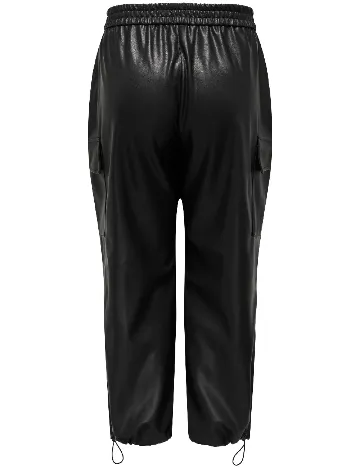 Pantaloni Only Carmakoma, negru Negru