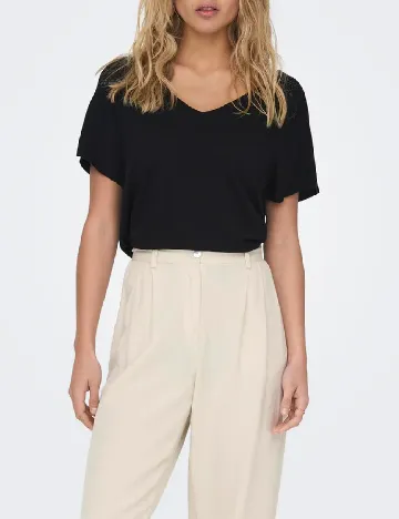 Bluza Jacqueline de Yong, negru Negru