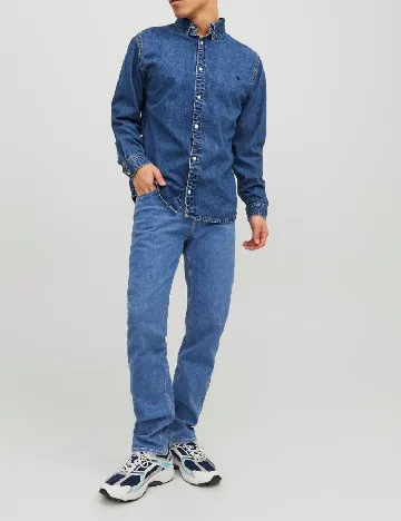 Blugi Jack&Jones, albastru Albastru