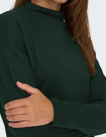Bluza Jacqueline de Yong, verde Verde