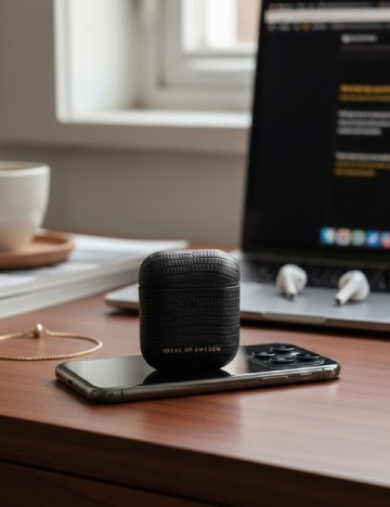 Husa AirPods Gen. 1 & 2 IDEAL OF SWEDEN, negru