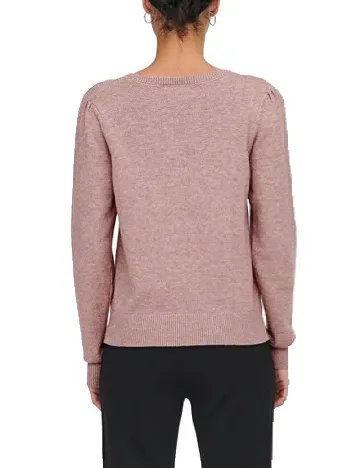 Bluza Jacqueline de Yong, roz pudra Roz