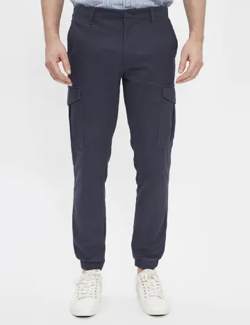 Pantaloni Jack&Jones, albastru Albastru