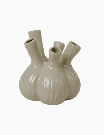 Vaza Home Accents, gri inchis Gri