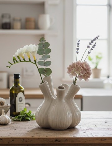 Vaza Home Accents, gri inchis